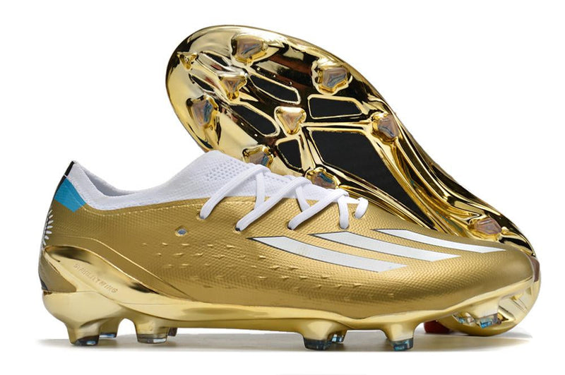 Chuteira Adidas X Speed Portal Campo - Gold