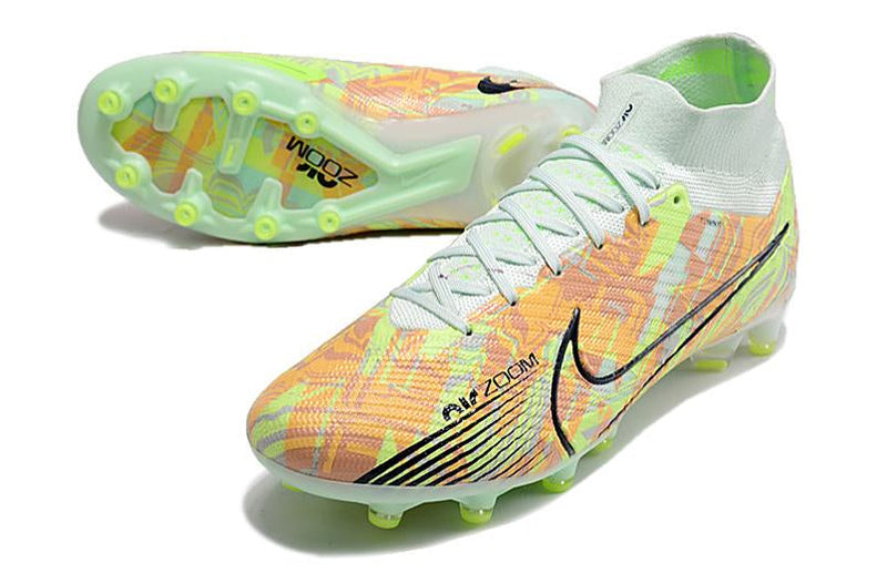 Chuteira Nike Air Zoom Mercurial Superfly IX Elite Campo - Verde