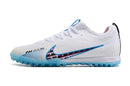 Chuteira Nike Air Zoom Mercurial Vapor XV Pro Society - Branco e Azul