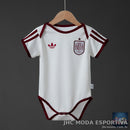 Camisa infantil Espanha Away 26/27 bebê 9-12 meses
