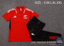 Polo Arsenal 2025/26 Vermelho Adulto – JHC Moda Esportiva