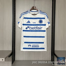 Camisa Cruzeiro Away 2025/26 com patrocínios