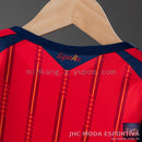 Camisa infantil Espanha 26/27 Home tamanho baby 9/12 meses