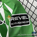 Camisa infantil Real Betis 2025/26 Home tamanhos 16 a 28
