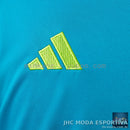 Camisa Espanha 2026 Goleiro Azul Torcedor