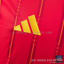 Camisa Espanha 2026 Home Manga Longa Torcedor