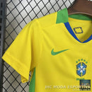 Camisa Seleção Brasileira Infantil Home 2025/26