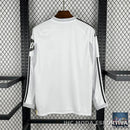 Camisa Real Madrid 25/26 Home Manga Longa Torcedor