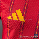 Camisa Espanha 2026 Home Manga Longa Versão Jogador