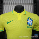 Camisa Polo Brasil 25/26 Edição Especial Versão Jogador