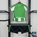 Camisa infantil Real Betis 2025/26 Home tamanhos 16 a 28