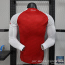 Camisa Arsenal 25/26 Home Manga Longa Versão Jogador