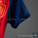 Camisa infantil Espanha 26/27 Home tamanho baby 9/12 meses